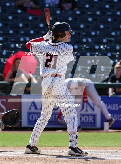 Thumbnail 3 in Lovejoy vs. Magnolia West (UIL 5A Baseball Semifinal) photogallery.