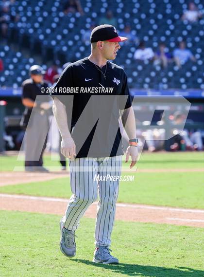 Thumbnail 3 in Lovejoy vs. Magnolia West (UIL 5A Baseball Semifinal) photogallery.