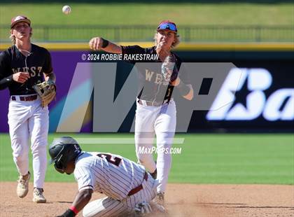 Thumbnail 2 in Lovejoy vs. Magnolia West (UIL 5A Baseball Semifinal) photogallery.