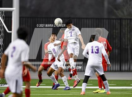 Thumbnail 2 in Humble vs. Bellaire (CFISD Soccer Showcase) photogallery.