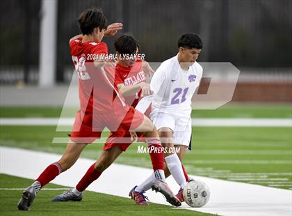 Thumbnail 1 in Humble vs. Bellaire (CFISD Soccer Showcase) photogallery.