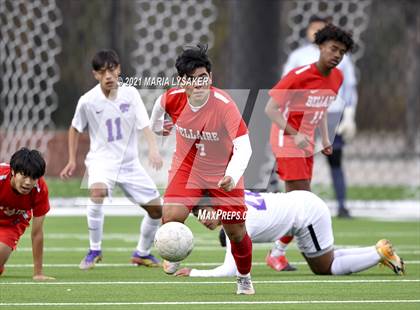 Thumbnail 3 in Humble vs. Bellaire (CFISD Soccer Showcase) photogallery.