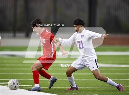 Thumbnail 2 in Humble vs. Bellaire (CFISD Soccer Showcase) photogallery.