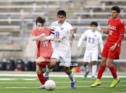 Thumbnail 1 in Humble vs. Bellaire (CFISD Soccer Showcase) photogallery.