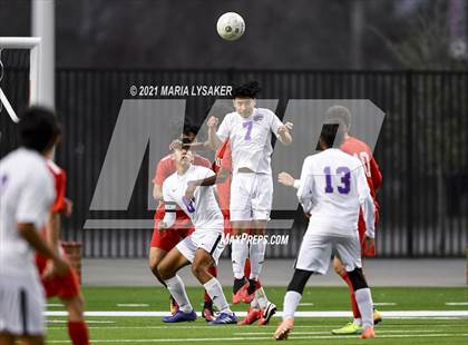 Thumbnail 1 in Humble vs. Bellaire (CFISD Soccer Showcase) photogallery.