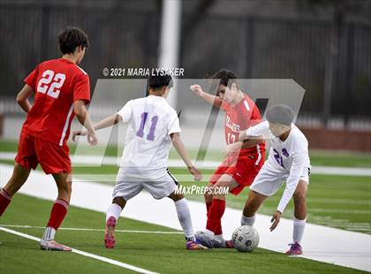 Thumbnail 1 in Humble vs. Bellaire (CFISD Soccer Showcase) photogallery.