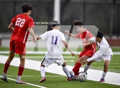 Thumbnail 3 in Humble vs. Bellaire (CFISD Soccer Showcase) photogallery.