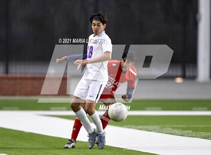 Thumbnail 3 in Humble vs. Bellaire (CFISD Soccer Showcase) photogallery.