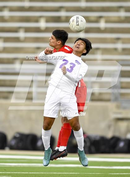 Thumbnail 3 in Humble vs. Bellaire (CFISD Soccer Showcase) photogallery.