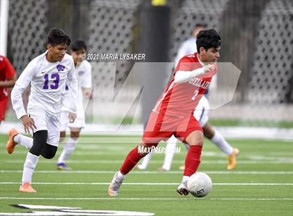 Thumbnail 2 in Humble vs. Bellaire (CFISD Soccer Showcase) photogallery.
