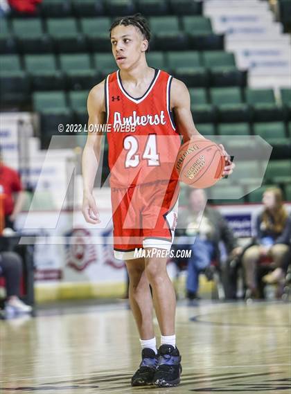Thumbnail 2 in Amherst Central vs New Hartford (NYSPHSAA Class A Semifinal) photogallery.