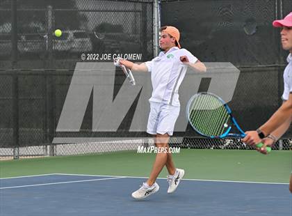 Thumbnail 3 in Peaster vs Wall (UIL 3A Boys Doubles State Finals) photogallery.