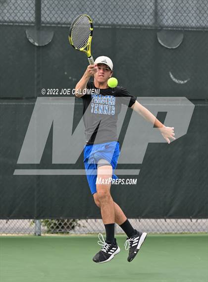 Thumbnail 1 in Peaster vs Wall (UIL 3A Boys Doubles State Finals) photogallery.