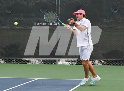 Thumbnail 1 in Peaster vs Wall (UIL 3A Boys Doubles State Finals) photogallery.