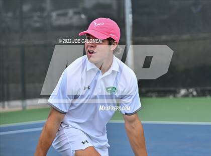 Thumbnail 1 in Peaster vs Wall (UIL 3A Boys Doubles State Finals) photogallery.