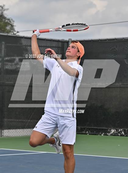 Thumbnail 3 in Peaster vs Wall (UIL 3A Boys Doubles State Finals) photogallery.