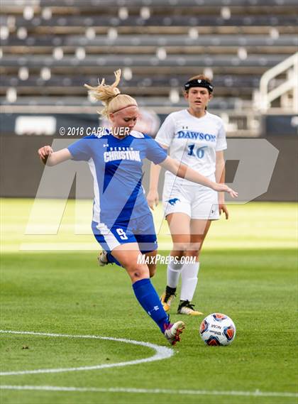 Thumbnail 2 in Dawson School vs. Denver Christian (CHSAA 2A Final) photogallery.