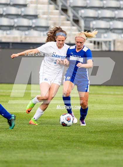 Thumbnail 2 in Dawson School vs. Denver Christian (CHSAA 2A Final) photogallery.