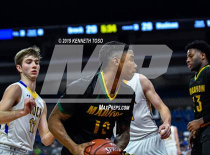 Thumbnail 1 in Brock vs. Madison (UIL 3A Final) photogallery.