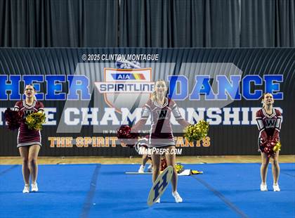 Thumbnail 2 in Winslow - Cheer (AIA Division III Prelims) photogallery.