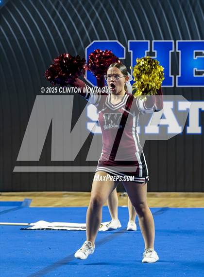 Thumbnail 3 in Winslow - Cheer (AIA Division III Prelims) photogallery.