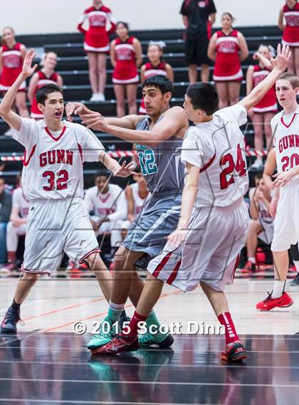 Thumbnail 2 in Evergreen Valley @ Gunn (CIF CCS D1 Playoff) photogallery.