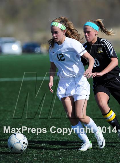 Thumbnail 1 in St. Joseph's Academy vs. Fort  Zumwalt east (St. Louis Soccer Classic) photogallery.