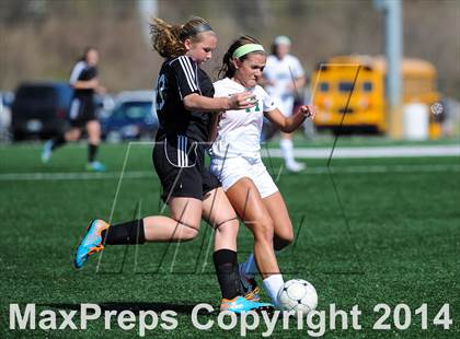 Thumbnail 3 in St. Joseph's Academy vs. Fort  Zumwalt east (St. Louis Soccer Classic) photogallery.
