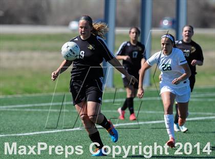 Thumbnail 1 in St. Joseph's Academy vs. Fort  Zumwalt east (St. Louis Soccer Classic) photogallery.