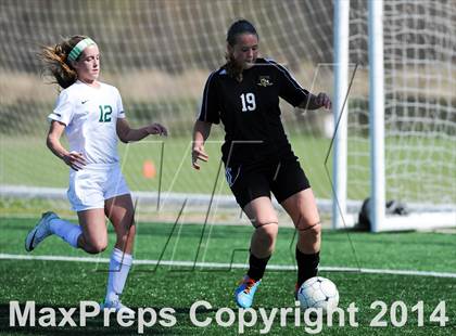 Thumbnail 3 in St. Joseph's Academy vs. Fort  Zumwalt east (St. Louis Soccer Classic) photogallery.