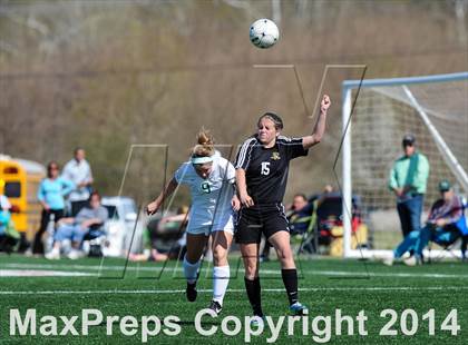 Thumbnail 1 in St. Joseph's Academy vs. Fort  Zumwalt east (St. Louis Soccer Classic) photogallery.