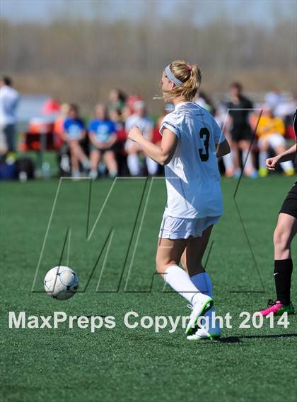 Thumbnail 3 in St. Joseph's Academy vs. Fort  Zumwalt east (St. Louis Soccer Classic) photogallery.