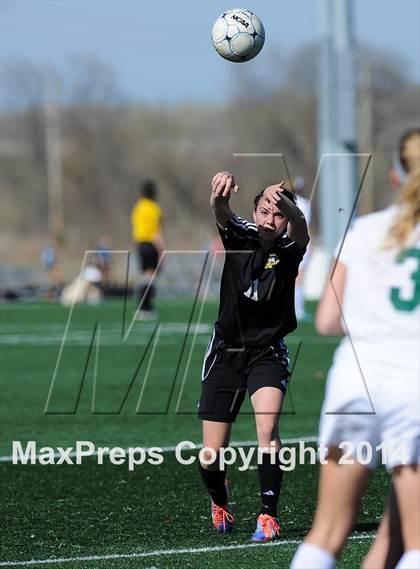Thumbnail 2 in St. Joseph's Academy vs. Fort  Zumwalt east (St. Louis Soccer Classic) photogallery.