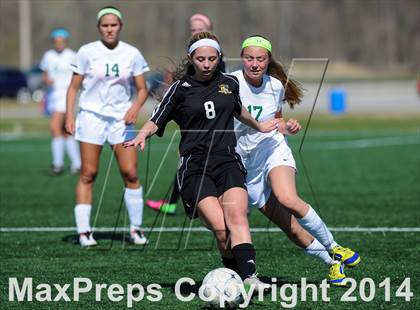Thumbnail 3 in St. Joseph's Academy vs. Fort  Zumwalt east (St. Louis Soccer Classic) photogallery.