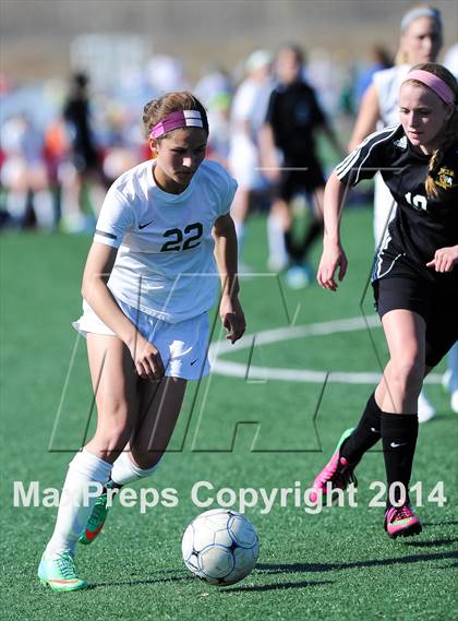 Thumbnail 3 in St. Joseph's Academy vs. Fort  Zumwalt east (St. Louis Soccer Classic) photogallery.