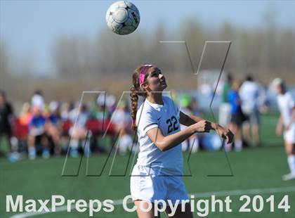 Thumbnail 2 in St. Joseph's Academy vs. Fort  Zumwalt east (St. Louis Soccer Classic) photogallery.