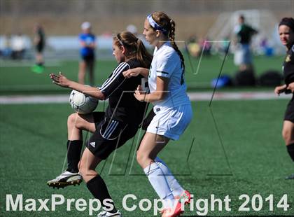 Thumbnail 2 in St. Joseph's Academy vs. Fort  Zumwalt east (St. Louis Soccer Classic) photogallery.