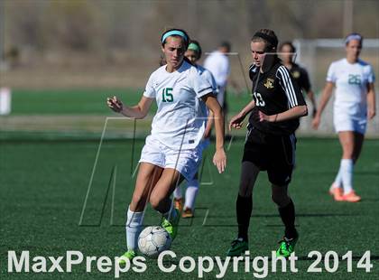 Thumbnail 2 in St. Joseph's Academy vs. Fort  Zumwalt east (St. Louis Soccer Classic) photogallery.