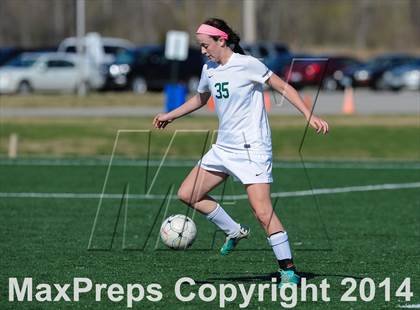 Thumbnail 1 in St. Joseph's Academy vs. Fort  Zumwalt east (St. Louis Soccer Classic) photogallery.
