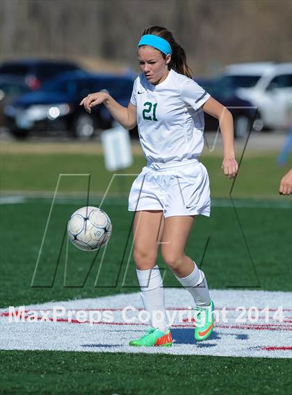 Thumbnail 2 in St. Joseph's Academy vs. Fort  Zumwalt east (St. Louis Soccer Classic) photogallery.