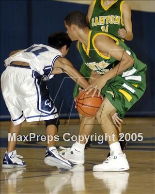 Thumbnail 2 in Crescenta Valley vs. Canyon (Saugus Tourney) photogallery.
