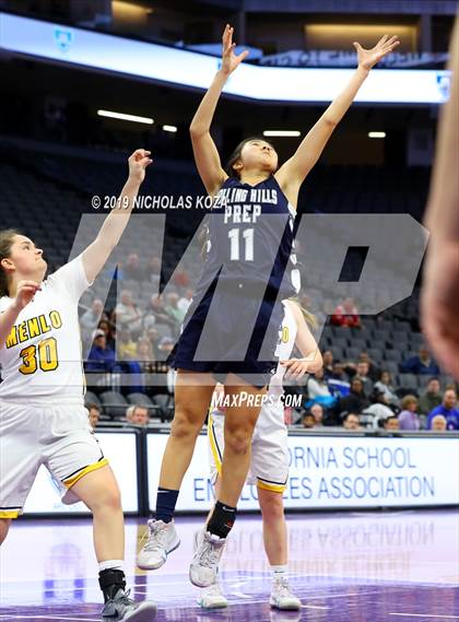 Thumbnail 3 in Menlo School vs. Rolling Hills Prep (CIF State D2 Final) photogallery.
