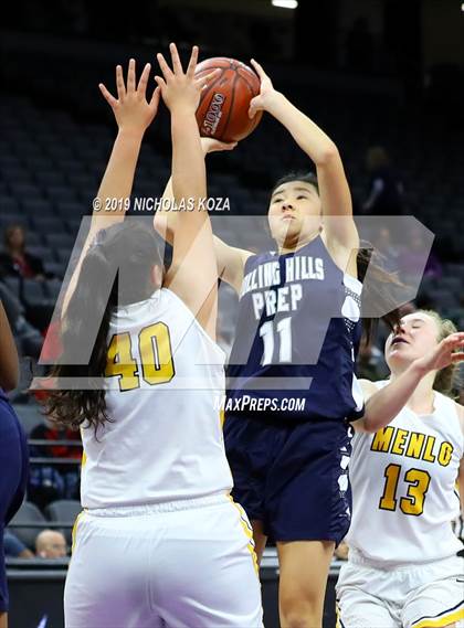 Thumbnail 3 in Menlo School vs. Rolling Hills Prep (CIF State D2 Final) photogallery.