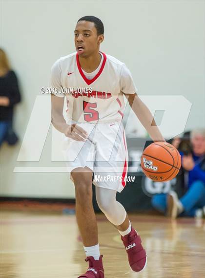 Thumbnail 1 in Seton Hall Prep vs. Columbia (Hoop Group NJ Tip Off Classic) photogallery.