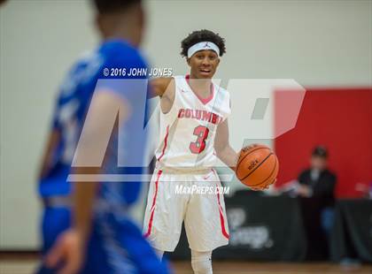 Thumbnail 1 in Seton Hall Prep vs. Columbia (Hoop Group NJ Tip Off Classic) photogallery.