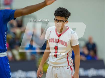 Thumbnail 2 in Seton Hall Prep vs. Columbia (Hoop Group NJ Tip Off Classic) photogallery.