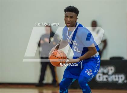 Thumbnail 2 in Seton Hall Prep vs. Columbia (Hoop Group NJ Tip Off Classic) photogallery.