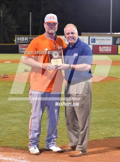 Thumbnail 1 in R-S Central @ Randleman (NCHSAA 2A Final Game 3) photogallery.