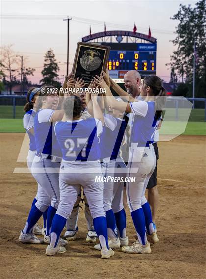 Thumbnail 3 in Frontier @ Madera (CIF CS Softball Championships-Division 2) photogallery.