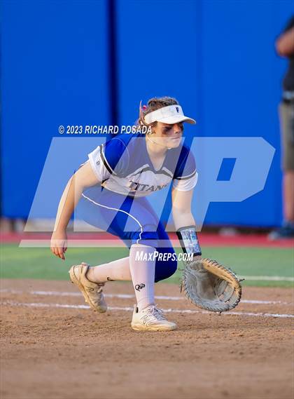 Thumbnail 2 in Frontier @ Madera (CIF CS Softball Championships-Division 2) photogallery.